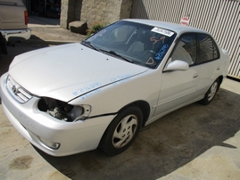 2001 TOYOTA COROLLA S SILVER 1.8L AT Z16295